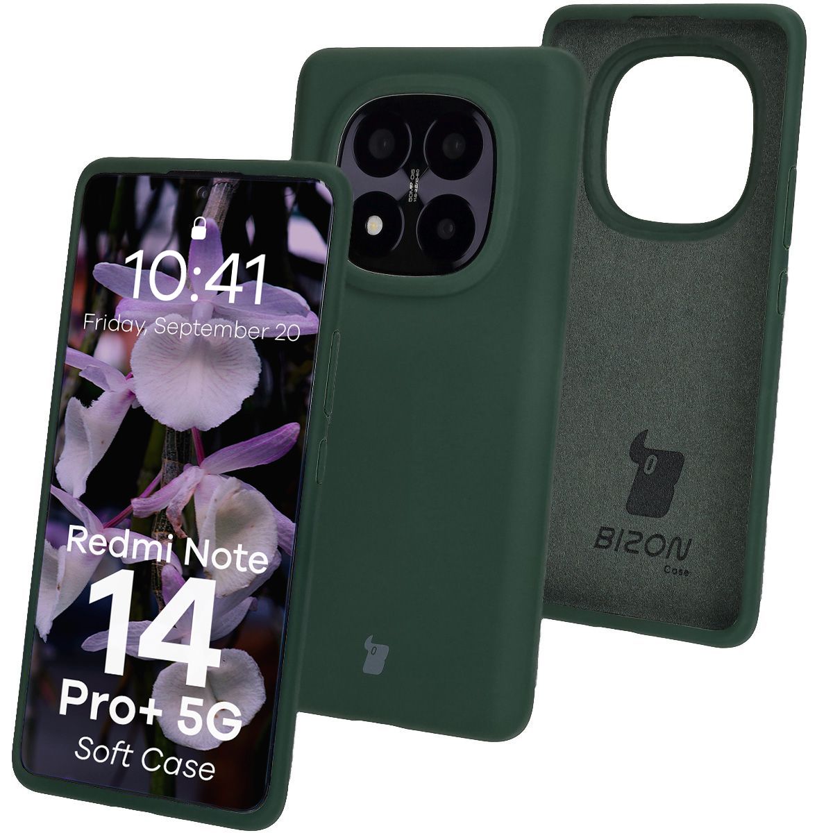 Silikonowe etui Bizon Soft Case do Xiaomi Redmi Note 14 Pro Plus 5G